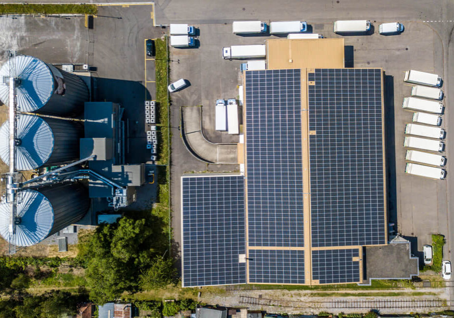 Trcuk Dept Solar Installation Synergex